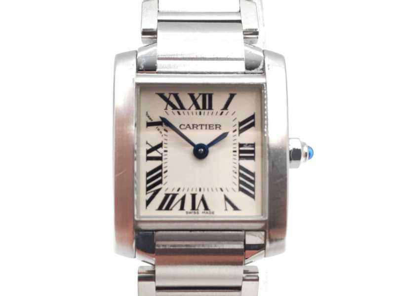 カルティエ買取　タンクフランセーズSM　W51008Q3